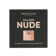 FULL FACE PALETTE NUDE | 8 SHADE EYE, FACE AND LIP PALETTE