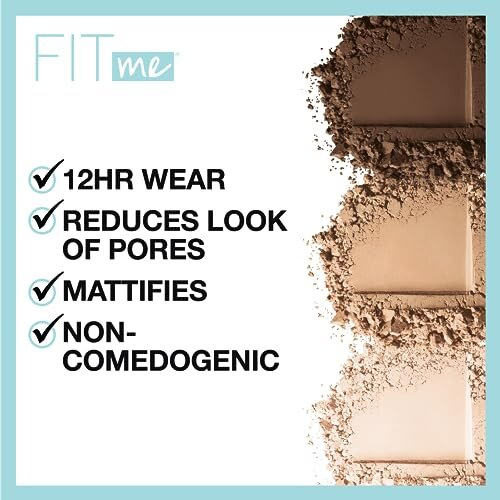 Maybelline Fit Me Matte + Poreless Powder - Fair Ivory 105 1