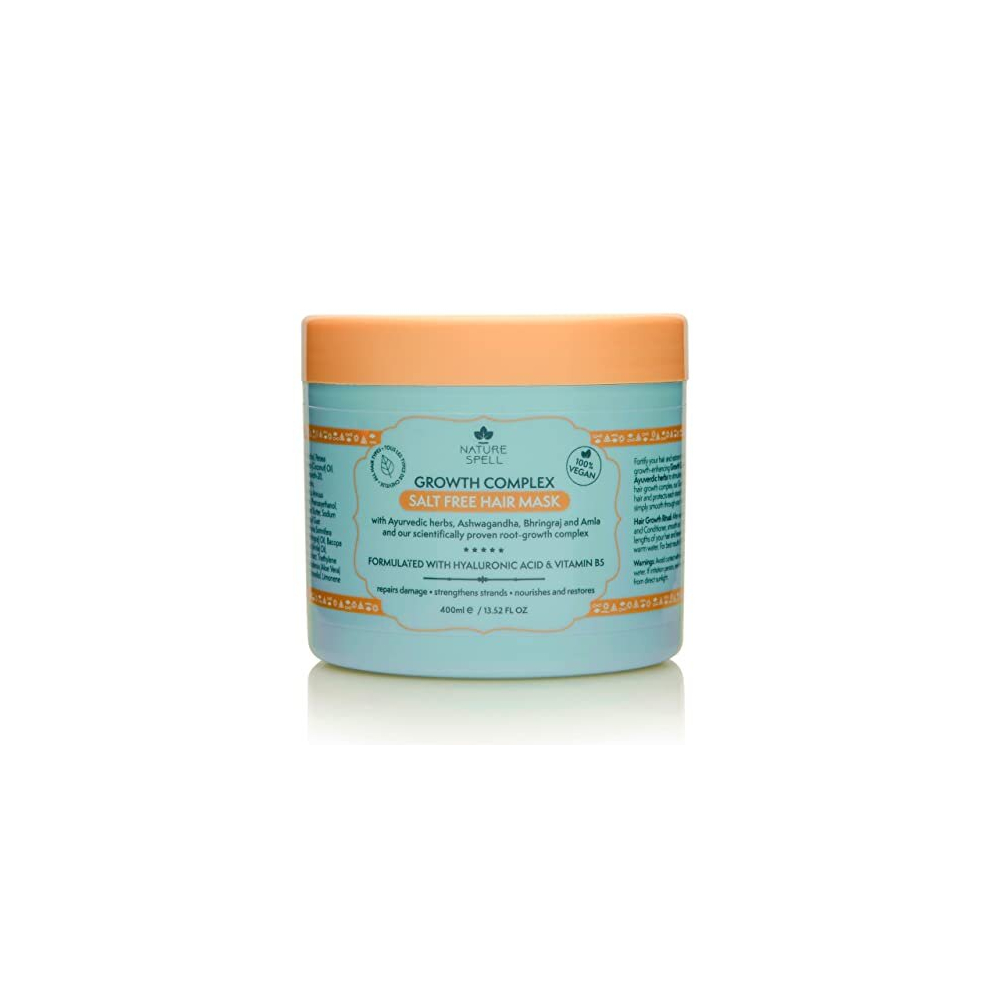 Hair Mask for Hair Growth 400ml - Infused with Ayurvedic Herbs – Stimulates Healthy Hair Growth – Salt Free - Suitable for all Hair Types