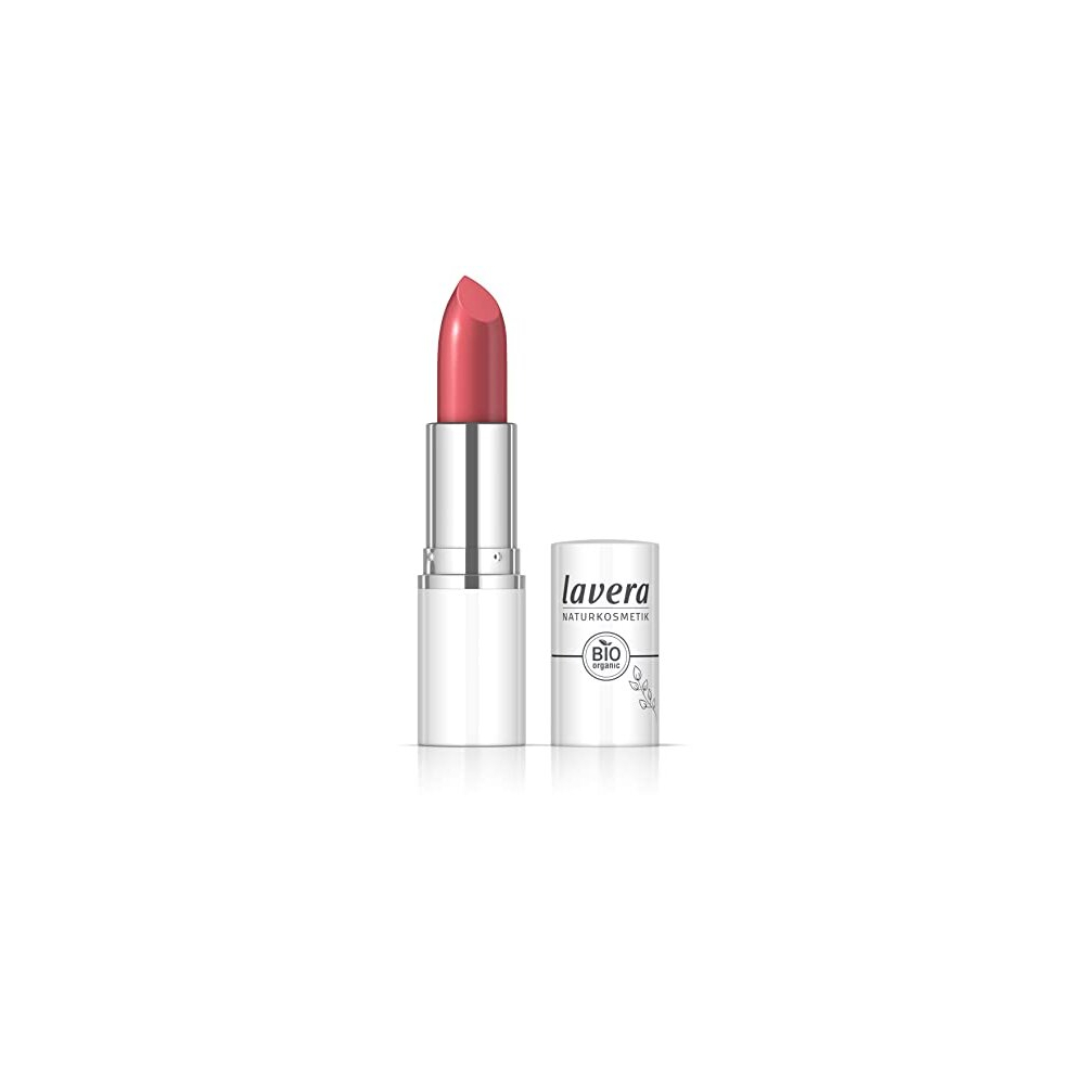 Cream Glow Lipstick - Watermelon 07 - Intense colour - Shiny finish - High wearing comfort - Up to 6 hours hold - Vegan - Natural cosmetics (1x 18 g)