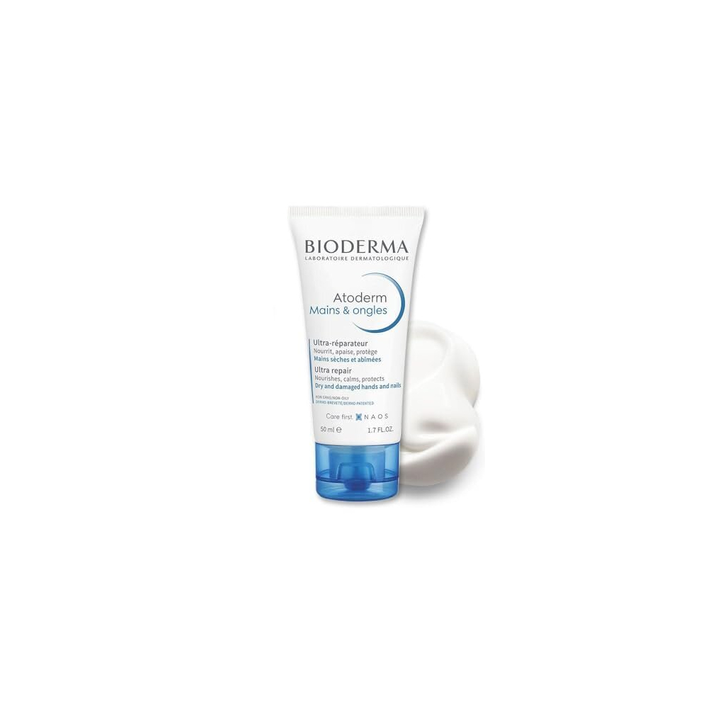 Atoderm Ultra-Nourishing Cream Hands & Nails 2 x 50ml