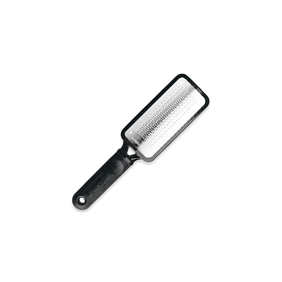 Microplane Colossal Foot File Scraper - The Original Stainless Steel Foot Rasp  Dead Skin/Callus Remover for Feet  Gentle Foot Scrubber  Pedicure Tool
