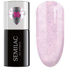 Extend Care Base 5in1 806 Glitter Delicate Pink Gel Nail Polish Functions Long Lasting and Easy to Apply UV/LED Gel Nails 7ml