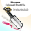 Microplane Microplane Colossal Foot File Scraper - The Original Stainless Steel Foot Rasp  Dead Skin/Callus Remover for Feet  Gentle Foot Scrubber  Pedicure Tool 3