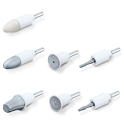 Manicure Pedicure Replacement 7-piece Attachment Set for MP42 MP44