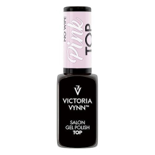 Gel Polish PINK TOP No Wipe UV Led Gel Polish Top 8ml