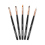 Bluesky 5pcs Nail Art Brushes Set, Professional Design Tools, Ombre, Liner, Fine Tip, Angled, Thin, Black 1