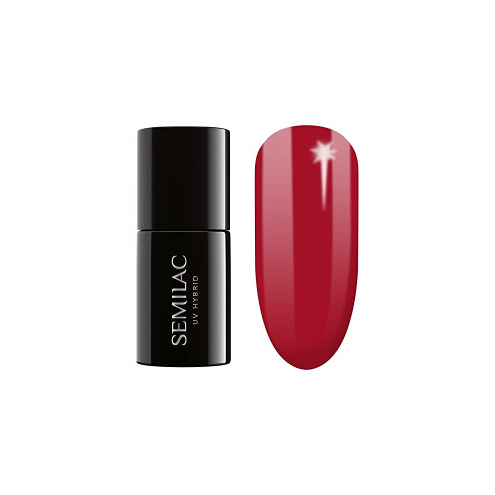 Semilac 401 Raspberry Wine Nail Uv Gel Polish | Long Lasting And Easy To Apply | Soak Off Uv/Led | Perfect For Home And Professional Manicure And Pedicure 7