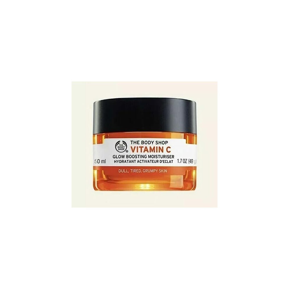 The Body Shop Vitamin C Glow Boosting Moisturiser 50Ml For Dull Tired Skin, 50.00 Ml (Pack Of 1)