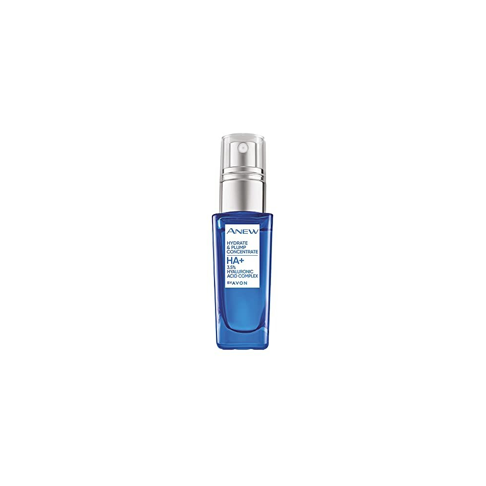 Anew Hydrate & Plump Concentrate, with 3.5% Hyaluronic Acid Complex to Deeply Hydrate Skin and Lock in Moisture, 30ml