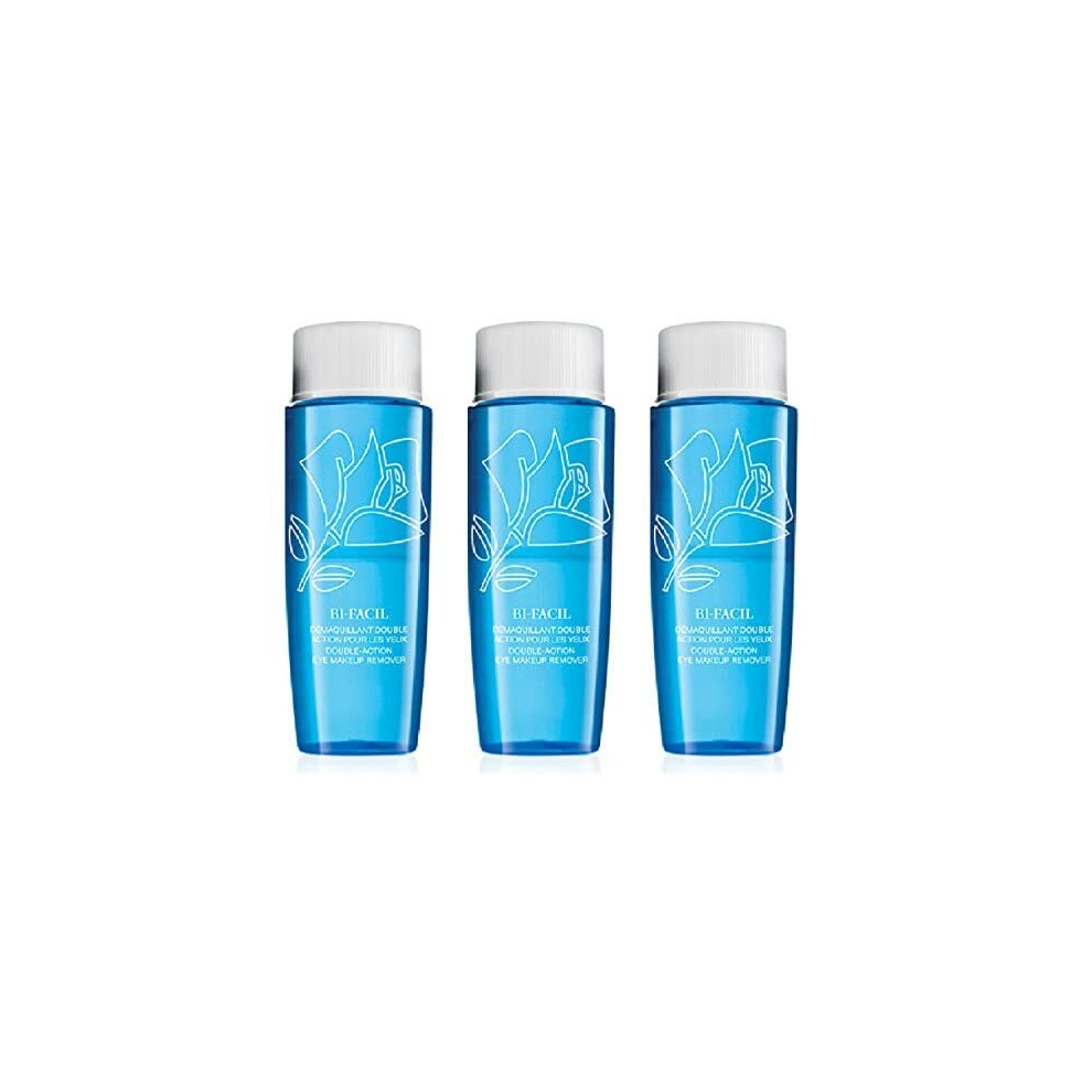 Lancome Bi-Facil Non Oily Sensitive Eyes Double-Action Eye Makeup Remover --30ml (pack of 3)