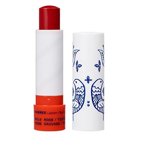 Korres Wild Rose Lip Balm Tinted Red