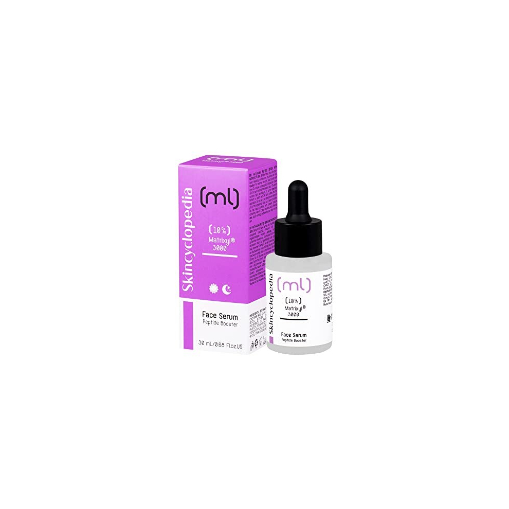 10% Matrixyl 3000 Serum with Vitamin C, Hyaluronic Acid and Retinol - Peptide Booster against Wrinkles, Hyperpigmentation and Pores - All Skin Types -