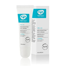 Rejuvenating Cream 10ml | Natural & Organic Anti-Ageing Eye Cream with Seaweed for Dry, Tired, Mature Skin | Day or Night | Paraben Free & Ethyl
