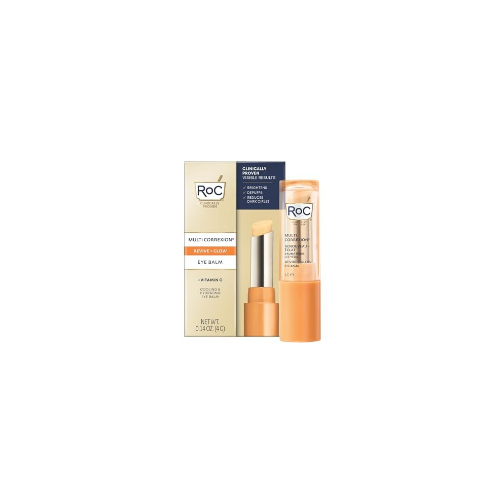 - Multi Correxion Revive + Glow Eye Balm - Vitamin C + Peptide Formula - Dark Cricle & Puffiness Reduction - Touchless Application Eye Cream -