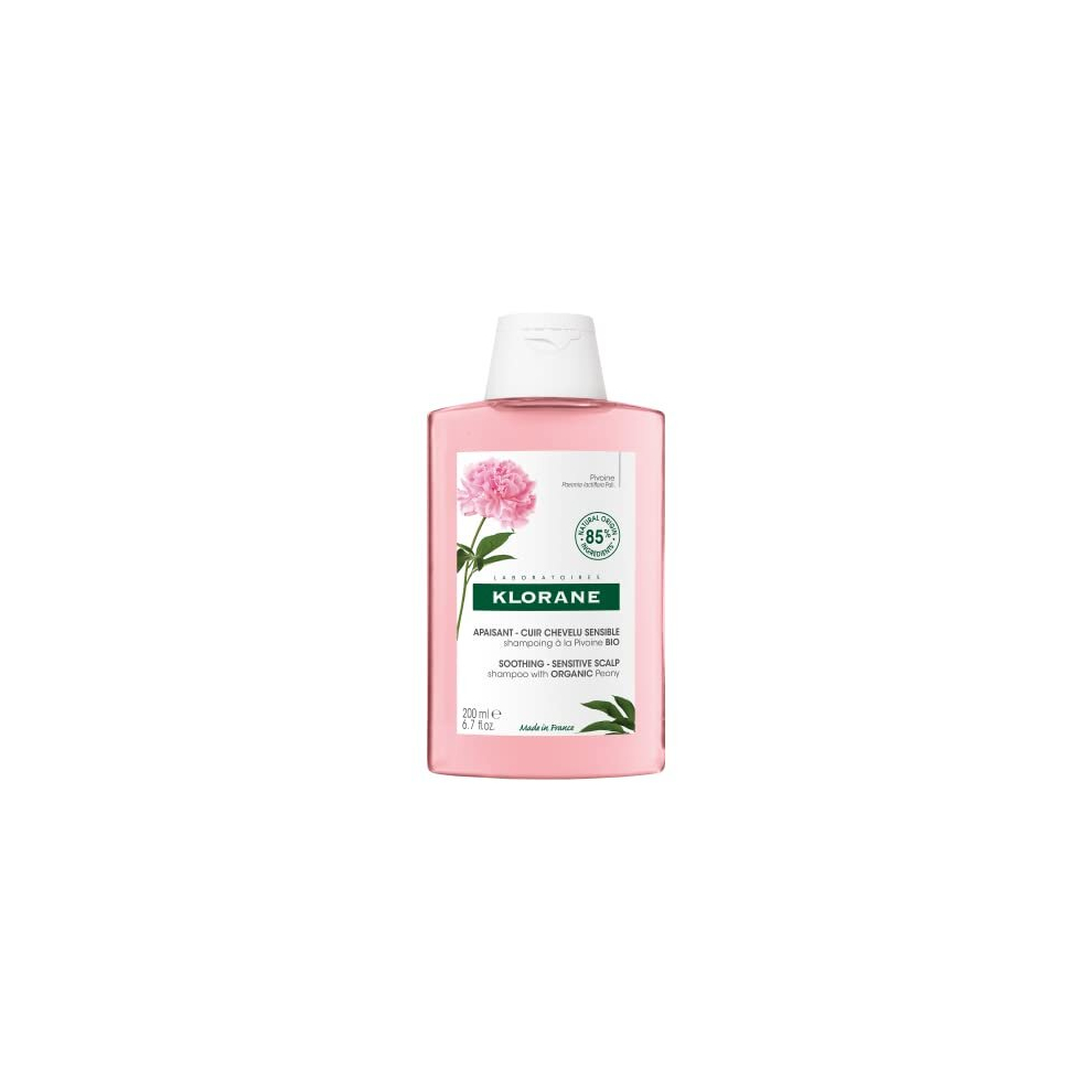 Klorane Peony Soothing Shampoo For Sensitive Scalp 200ml