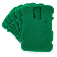 Compatible Green Coarse Filter Foams Replacement for All Pond Solutions CUP-311 (Pack of 6)