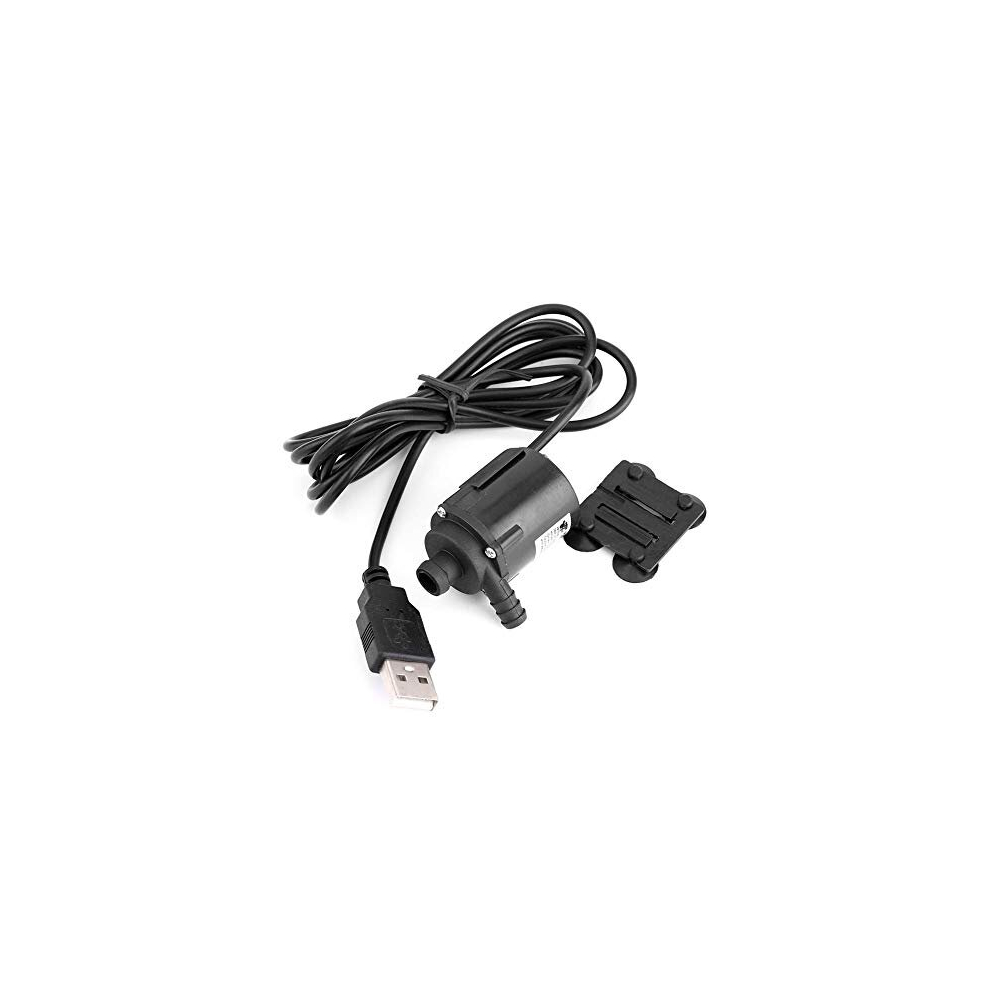 DC 4V-6V 150L/H Mini Micro Brushless Submersible Ultra-Quiet Water Pumps Motor Water Cooling Pump Pond Aquarium Fish Tank Pump with USB Connector