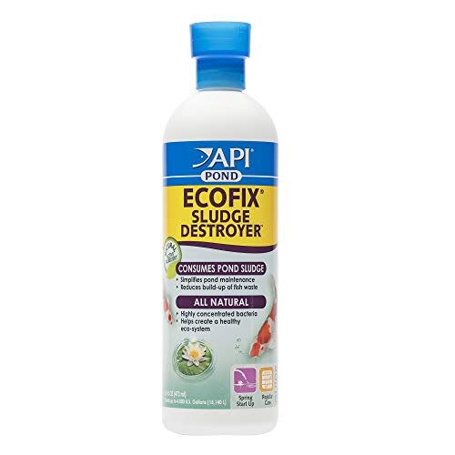 Ecofix Sludge Destroyer/Water Clarifier, Safe For Pets, 473 Ml