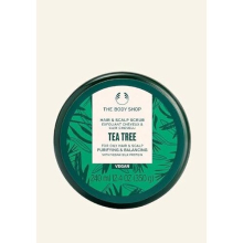 Tea Tree Purifying & Balancing Hair & Scalp Scrub Vegan silk Protein 240ml