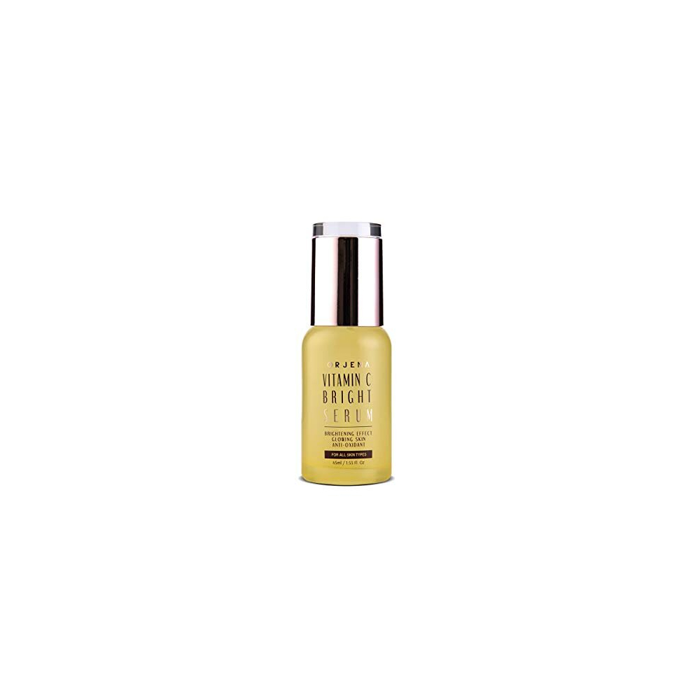 Orjena Vitamin C Bright Serum - Brightening Effect, Glowing Skin, Anti-Oxidant - For All Skin Types, 45Ml Net Wt