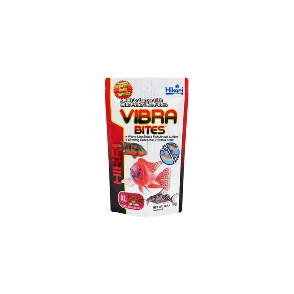 Vibra Bites XL 125g Colour-Enhancing Sticks for Aquarium Fish