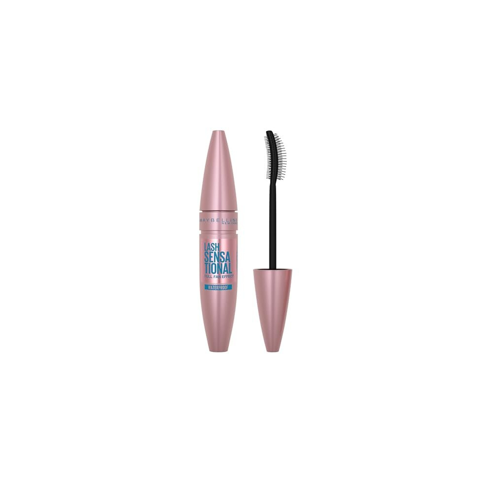 Mascara, Lash Sensational Volumizing and Thickening Waterproof Mascara, Black