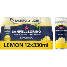 Tastefully Light Sparkling Lemon Canned Soft Drink 12 x 330ml | 73k Cals per Can
