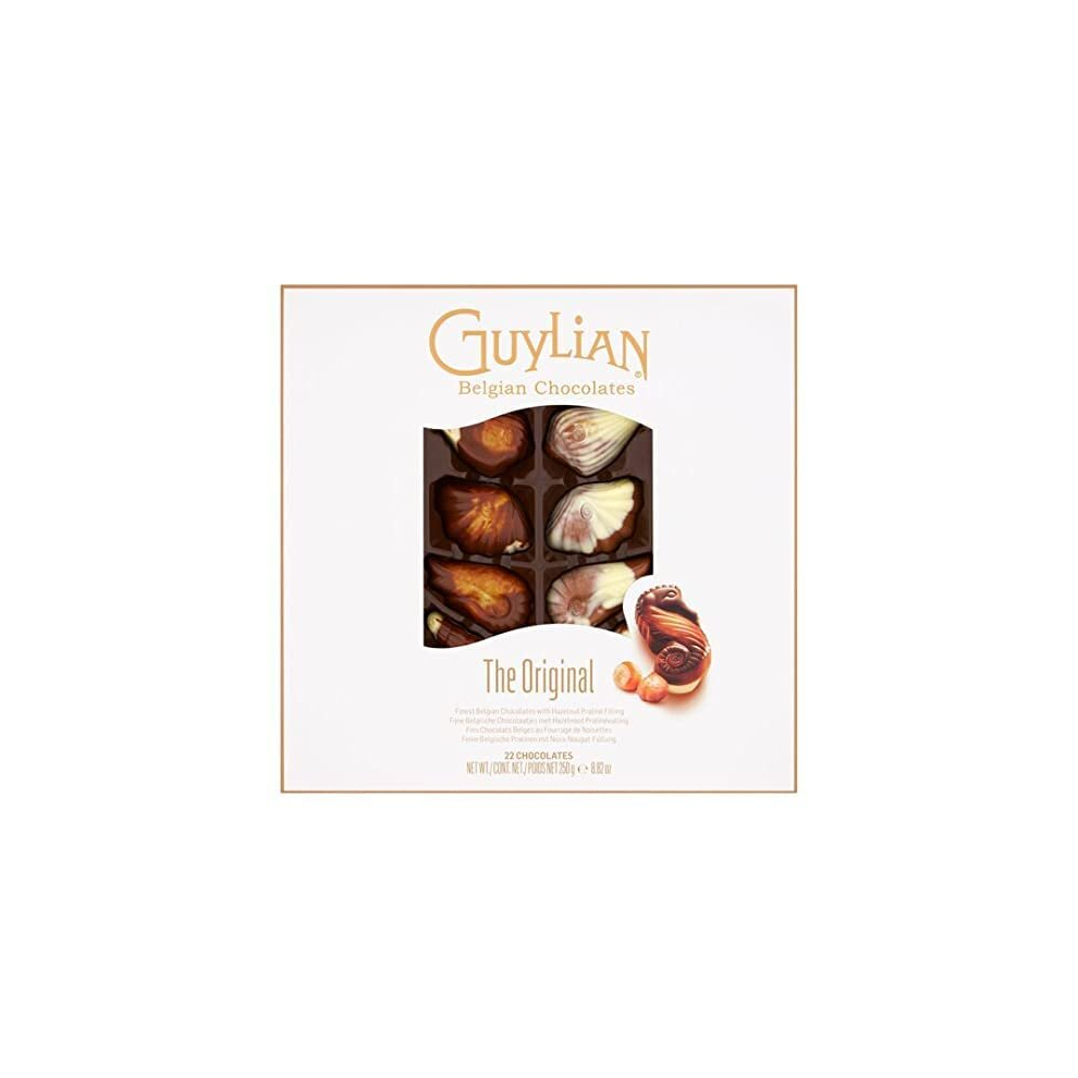 Guylian Belgian Chocolates Seashells Gift Box -22 Shells Chocolate Gift, 250 g (Pack of 1)