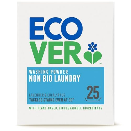 Ecover Non-Bio Laundry Powder, 25 Wash(Packaging may vary)
