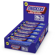 Milk Chocolate Low Sugar Protein Bars (12 x 57g), High Protein Energy Snack, 20g Protein