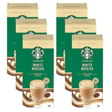 White Mocha Premium Instant Coffee, 5 Sachets, (Pack of 6, Total 30 Sachets)