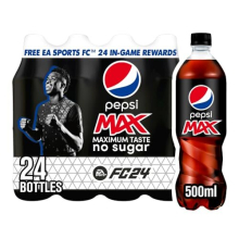 Max 24 x 500ml Bottle