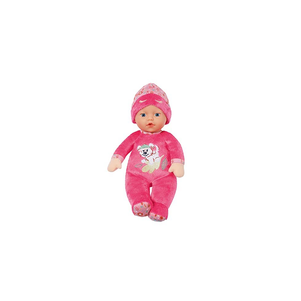 833674 Sleepy for babies-30cm Soft Bodied Doll with Integrated Rattle and Sleeping Cap-Suitable from birth-833674