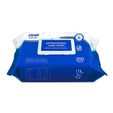 CAHW200 Antibacterial Hand Wipe Suitable for Hands and Surfaces, 1 Pack of 200 wipes ,15 x 10 x 12 centimeters
