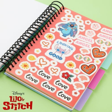 Stitch Sticker Book for Kids Over 1000 Stickers for Scrapbooking Colouring Pencils Activity Book - Stitch Gifts
