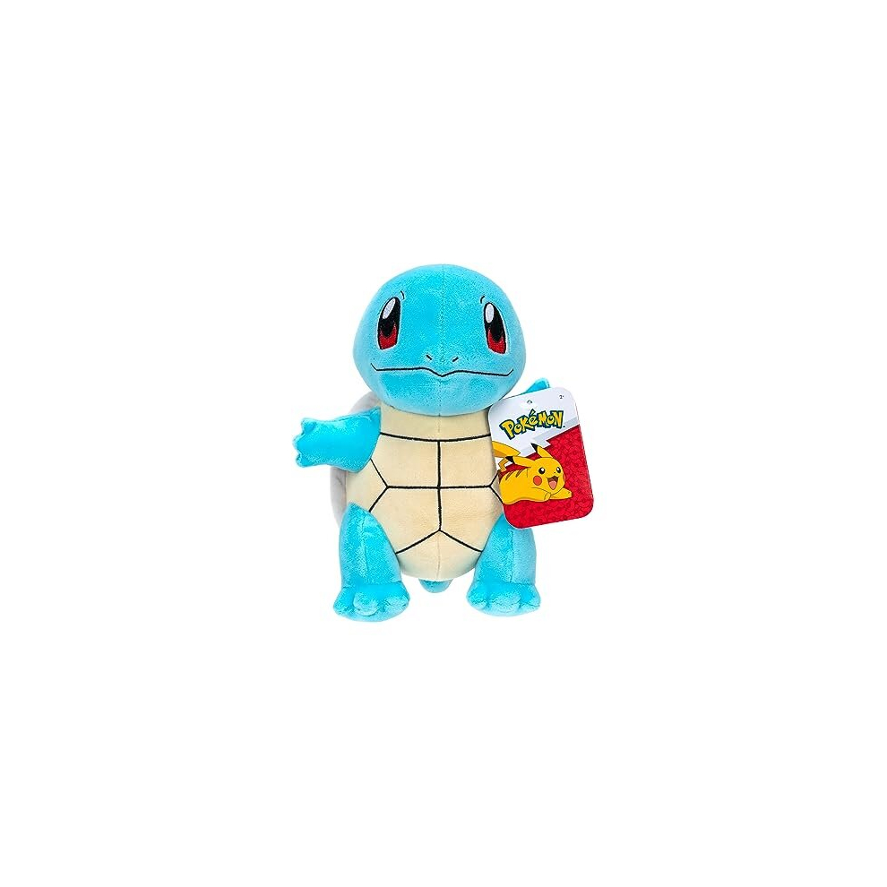 Photos - Other Toys Jazwares Official & Premium Quality 8-inch Squirtle Adorable, Ultra-Soft, Plush Toy, Perfect for Playing & Displaying-Gotta Catch ‘Em 