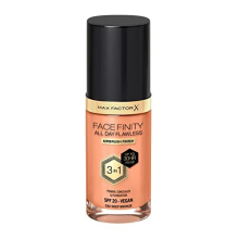 Base de Maquillaje Fluida FACEFINITY ALL DAY Flawless base de maquillaje 3 en 1 #82-bronce profundo 30 ml