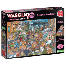 Wasgij Destiny 26 Organic Overload, Jigsaw Puzzles for Adults 1000 Pieces, Can You Puzzle Backwards, Premium Quality 1000 Piece Jigsaw Puzzle, Jumbo