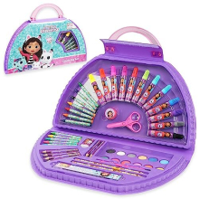 Art Set Kids Colouring Set Drawing Painting Sets for Children 40+ Pieces Stationery Set Colouring Pencils Felt Tip Pens Paint Art Supplies Gifts for