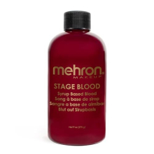 MEHRON MAGAPURA BLOODE | Maquiagem de sangue falso comest   vel para figurinos de palco Cosplay (9 oz) (arterial brilhante)