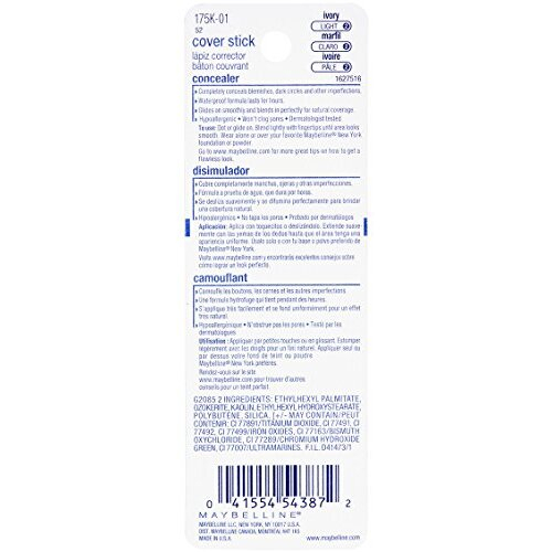 Maybelline Coverstick Concealer - Ivory 2