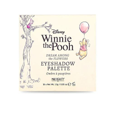 Disney Winnie The Pooh Sixteen Shade Eyeshadow Palette With Built-In Mirror, Self-Care & Cosmetic Gift