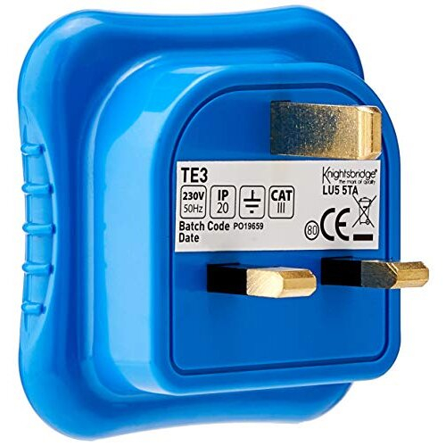 TE3 Test Equipment BS1363 Socket Tester , Blue 1