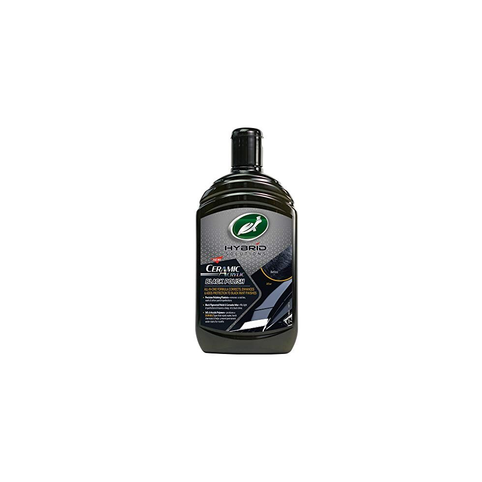 53677 Hybrid Solutions Ceramic Acrylic Black Polish 500ml