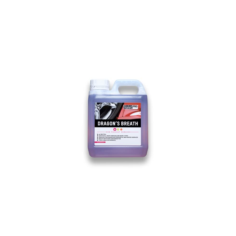 VALETPRO DRAGONS BREATH WHEEL CLEANER 1LITRE IRON X CONTAMINANT FALLOUT REMOVER - Image 6