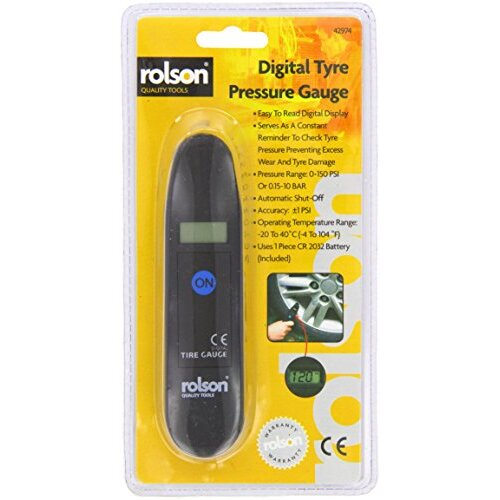 Rolson 42974 Digital Tyre Pressure Gauge 1
