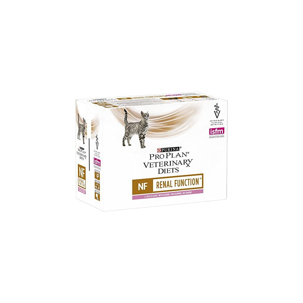 Purina Pro Plan Veterinary Diets Nf Renal Function Wet Cat Food 10X85g Salmon