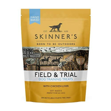 Skinner's Field & Trial Dog Treats - Training Treats with Chicken Liver, 90g x 8 Pouches
