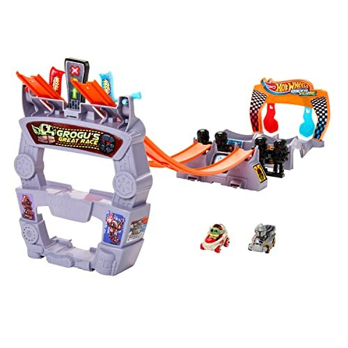 Hot Wheels Hot Wheels Racer Verse Dark Trooper Drag Race